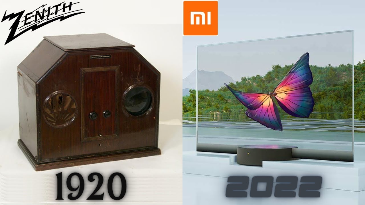TV Evolution 1920s - 2022 - YouTube