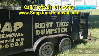 Houston Dumpster Rental and Junk Removal 2019 Prices