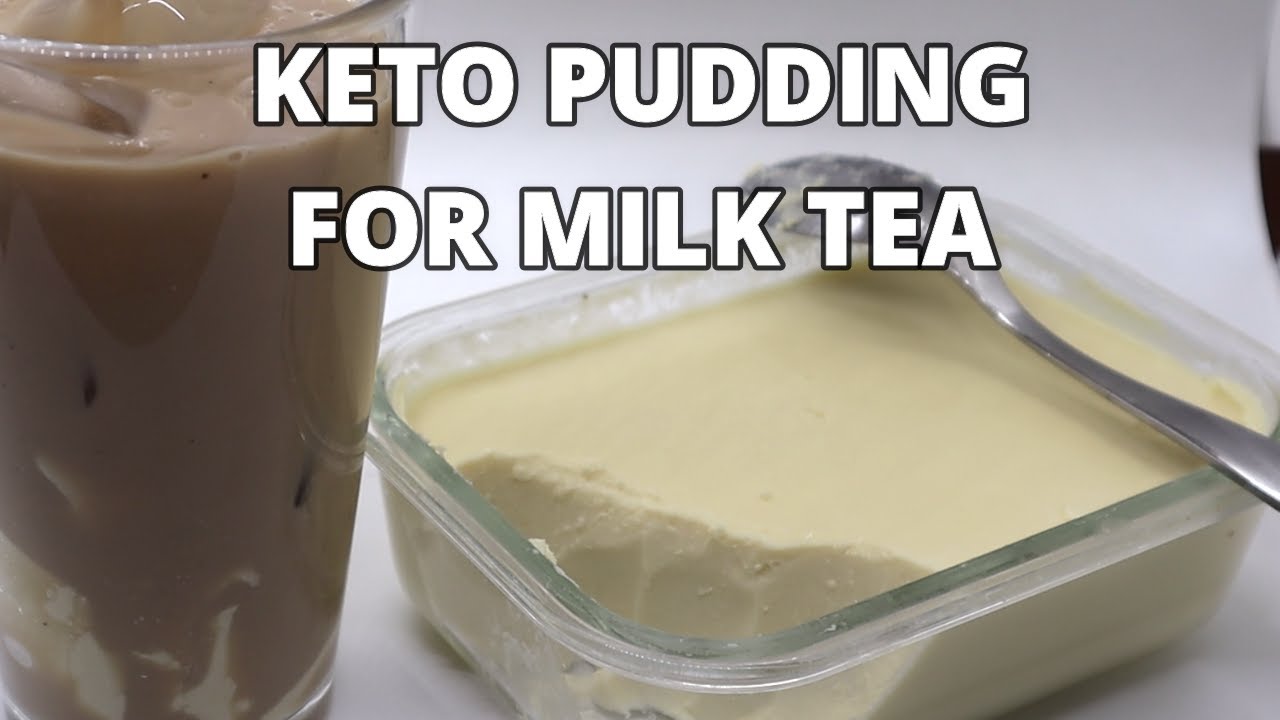 KETO PUDDING FOR MILK TEA | LOW CARB | SUGAR FREE