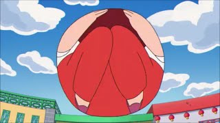 Crayon Shin Chan - Ran Tama Transforms Into Ball