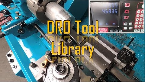 Myford Super 7 with a Newall DRO.