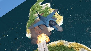 Space Engineers | SENB Harrier Build and new thruster effects test