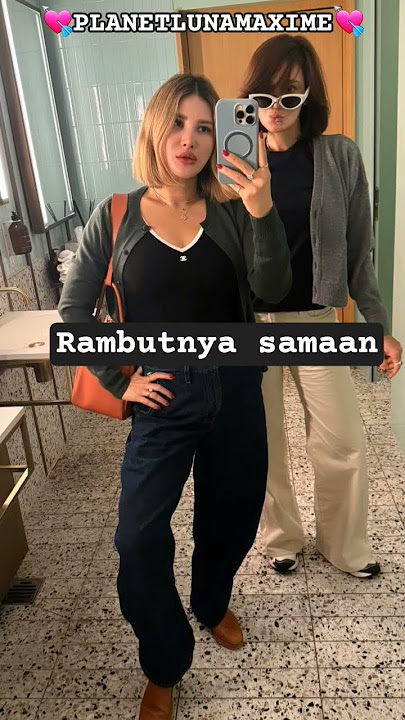 LUNA MAYA and LOLITA PUTRI have the same hair😍 #lunamaya #lolitaputri #zurichswitzerland