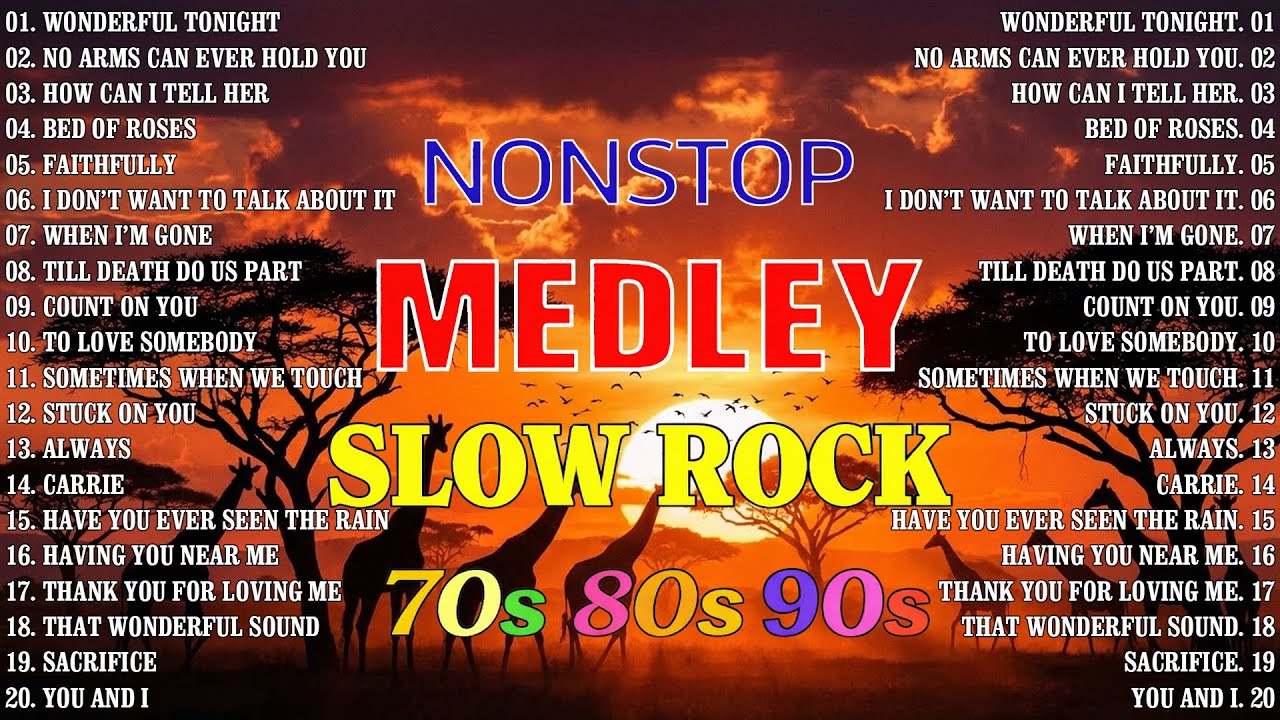 Slow Rock Love Songs Collection 70s 80s 90s | Nonstop Slow Rock Pinoy Medley 💕 Best Luamang Tugtugin