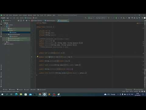 База данных SQLite в Android Studio, Java. Урок 01. Добавляем конструкторы, геттеры, сеттеры.