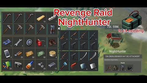 LDOE Revenge Raid Base NightHunter | LAST DAY ON EARTH | ldoe | 1x c4 needing