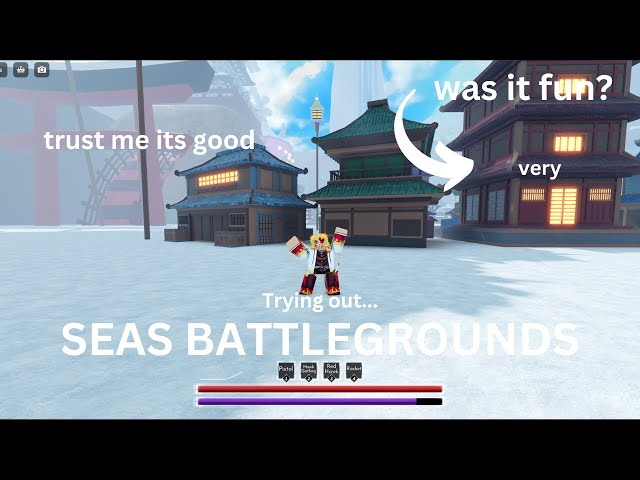 Seas Battlegrounds  Discord Server is in BIO! #seasbattlegrounds