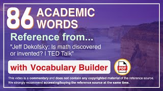 86 Academic Words Ref from 