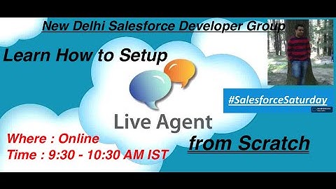 How to Setup Live Agent from Scratch