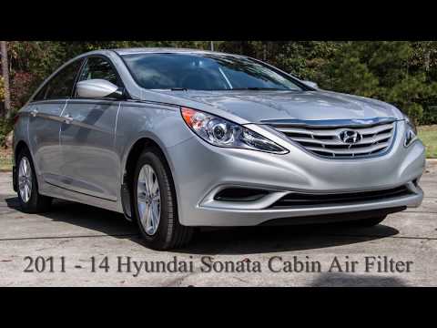 2012 Hyundai Sonata Cabin Air Filter Replacement