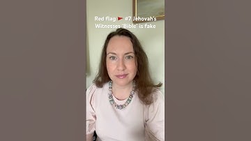 Bizarrely the JW’s call their translation (misinterpretation) ‘Holy Scriptures’ 🤔 #bible #exjw