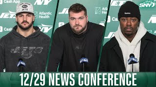 Jeremy Ruckert, Brandon Stephens, and Josh Myers on what Jets need to prove in final game of season