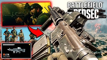 CIA Soldiers Loadout - M4A1 & M249 SAW Para in Battlefield REDSEC QUADS Victory Gameplay