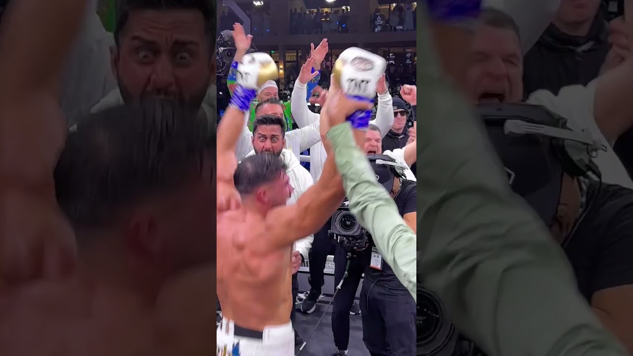 What a moment for Tommy Fury 👏 