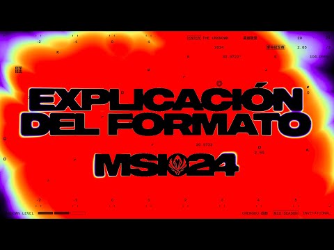 Explicación del formato | MSI 2024