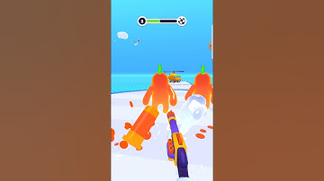 Blob Shooter 3D Gameplay Level 2 #Shorts