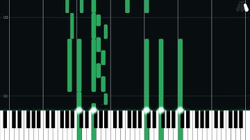 Respite - Undertale - Easy Piano Tutorial