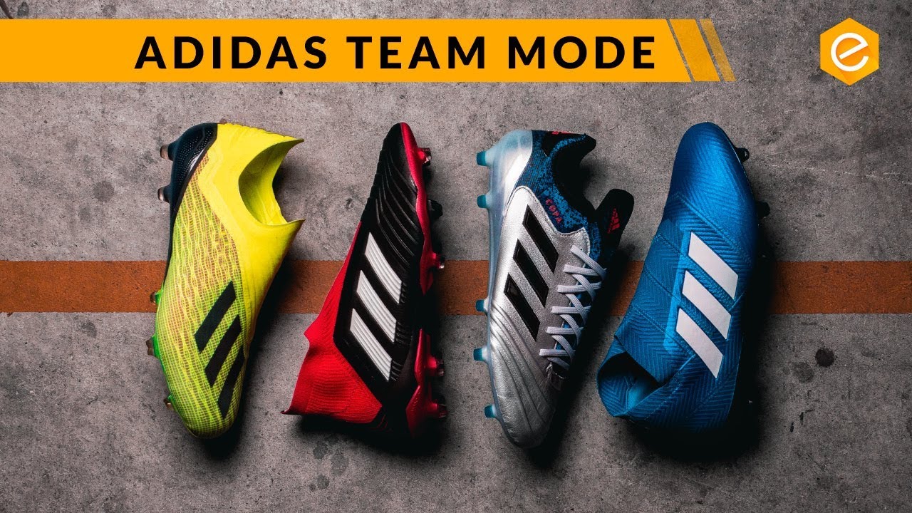 crampons adidas team mode