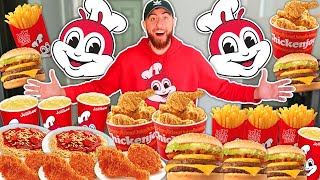 I Only Ate JOLLIBEE For 24 Hours! (IMPOSSIBLE FOOD CHALLENGE!)