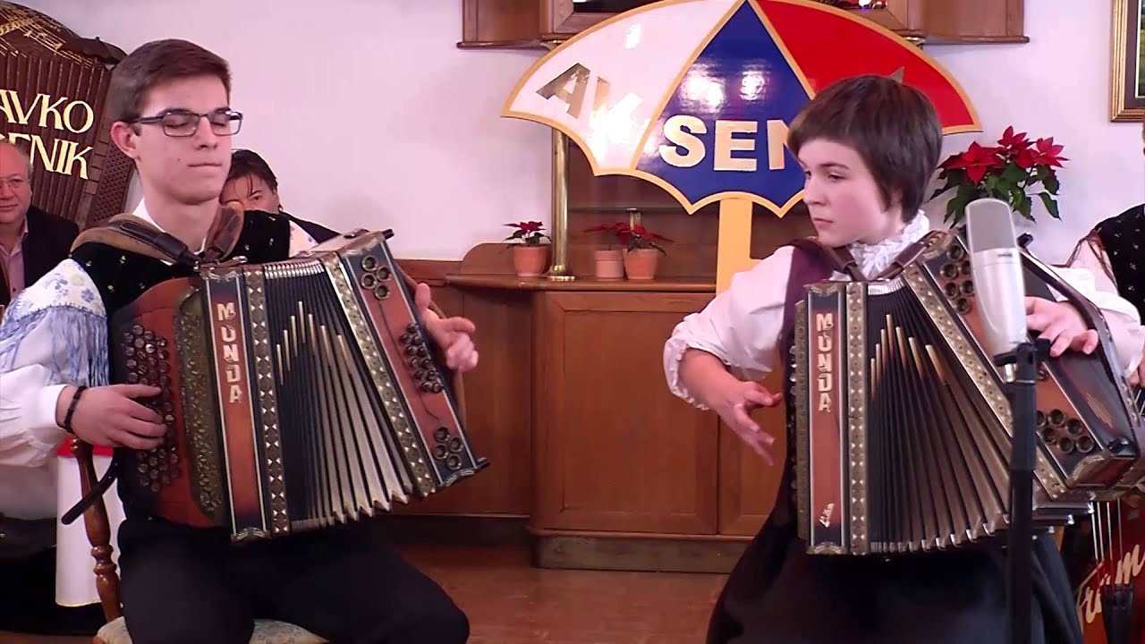 Klemen Gungl in Tanja Podkrižnik - 10.Mednarodno tekmovanje za nagrado Avsenik