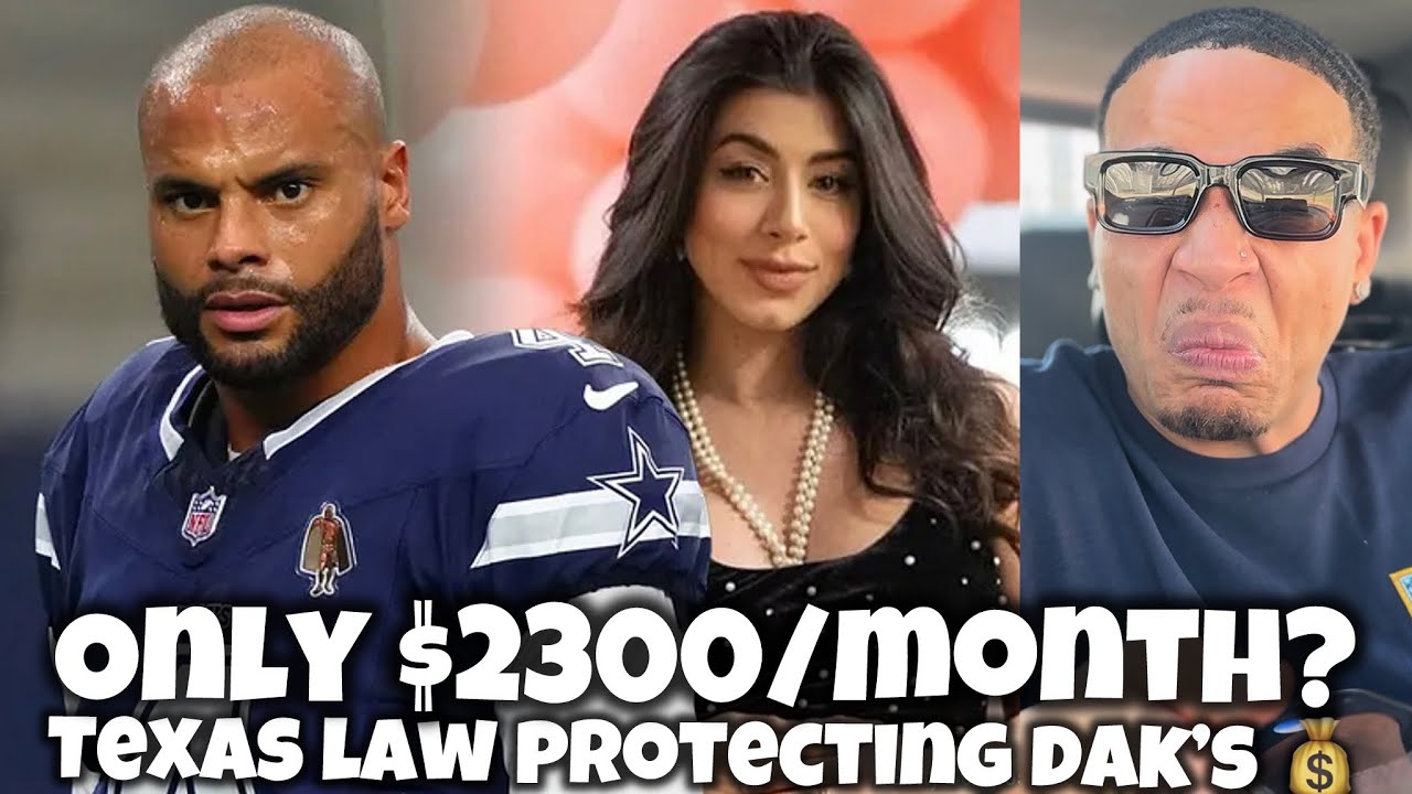 $2300/Month? Texas Child Support Laws Protecting Dak’s Millions