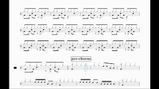 One Direction - Perfect (EASY Drum Transcription)