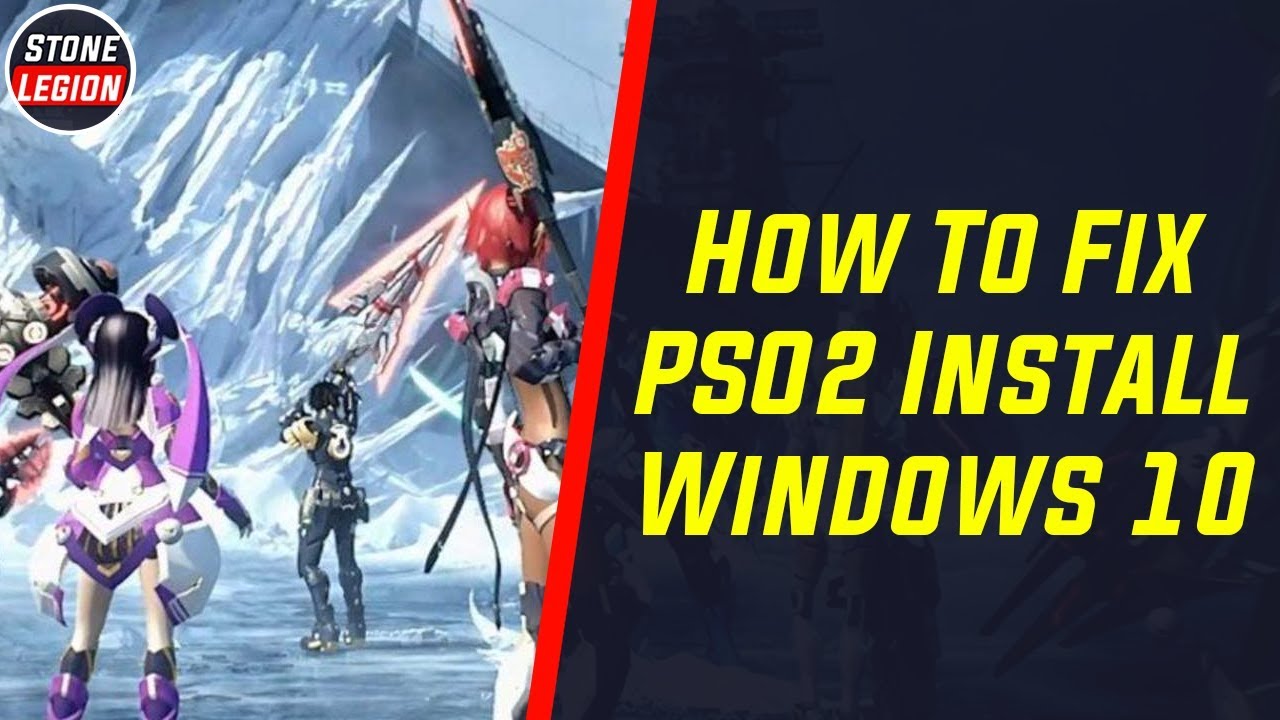 Phantasy Star Online 2 Troubleshooting Help Fix Support Video Youtube