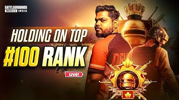 1 Liks = 1 Rupee Challenge! HOLDING  ON  TOP #100 RANK🔥 I Need New PC Build Sponsor 📌#bgmi#conqueror