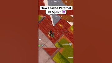 I Fought Peterbot Off Spawn… #fortnite #gaming #viral #controller #peterbot #fyp #clutch #reload