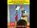 Norwegian journalist’s question to PM Modi on press freedom sparks online debate
