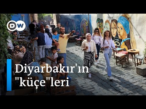 Diyarbakır sokaklarının rengarenk değişimi