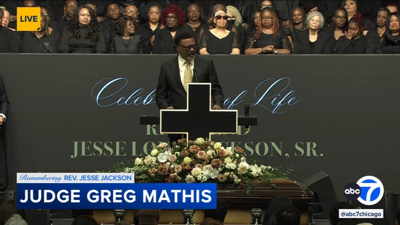 Judge Greg Mathis - Public Service for Rev. Jesse Jackson