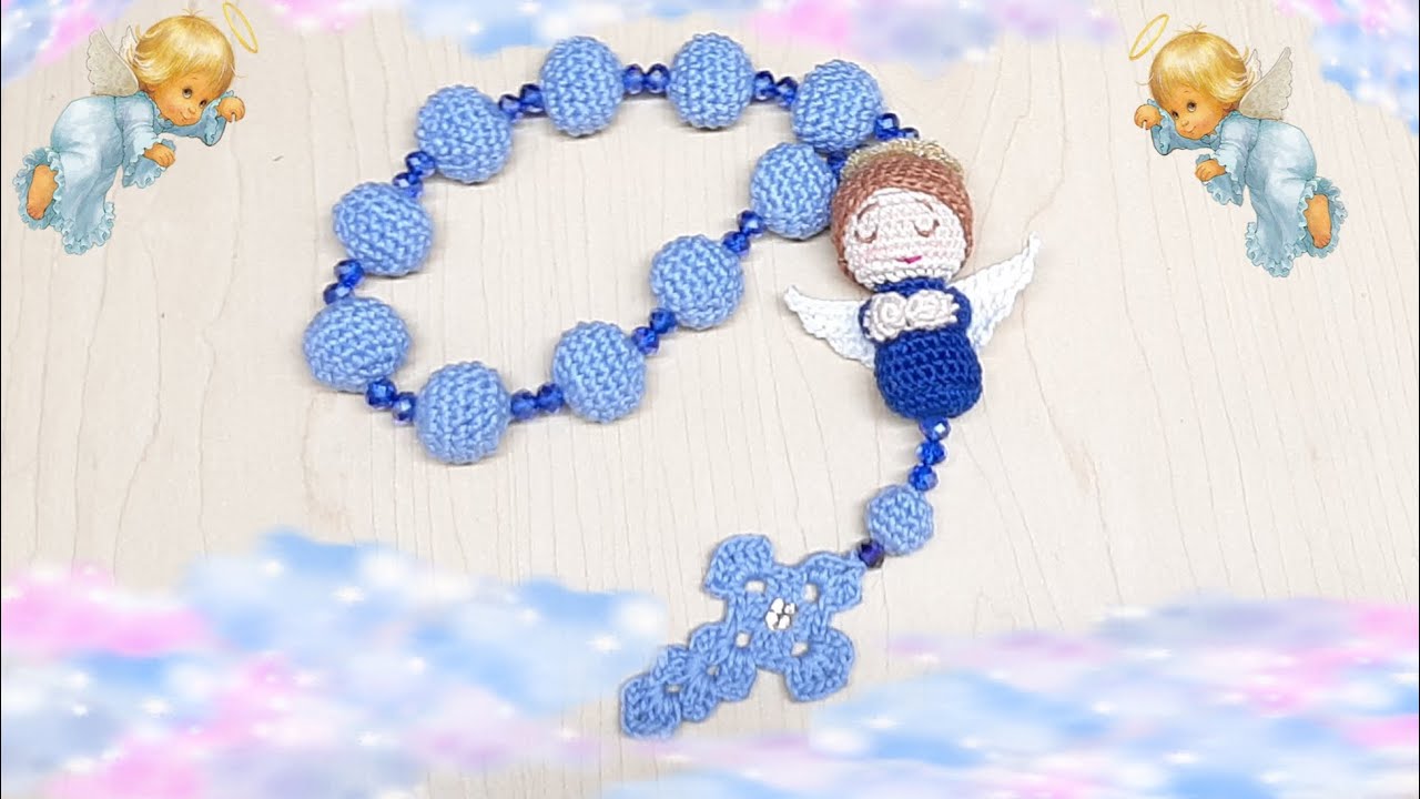 👼💙 DECENARIO CON ANGELITO AMIGURUMI / TUTORIAL PASO A PASO  ( SEGUNDA PARTE  )💙👼