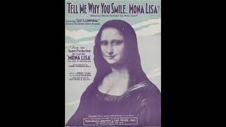 Tell Me Why You Smile, Mona Lisa (1931)