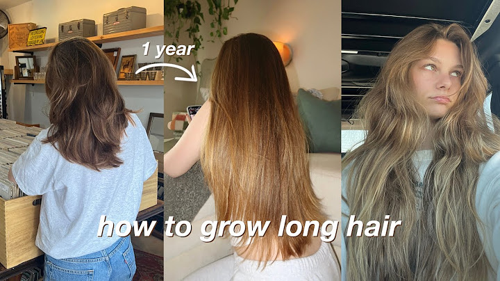 how i FINALLY got my hair to grow LONG and HEALTHY after YEARS of trying