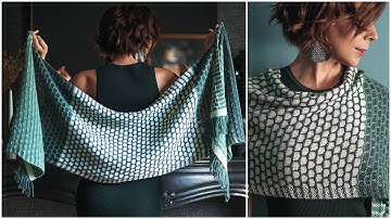 How to Knit an Easy, Beginner Butterfly Inspired Shawl with Step-By-Step Instructions – Papallona!
