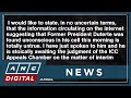 WHAT YOU NEED TO KNOW: Duterte's ICC interim release appeal | ANC