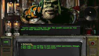 Fallout 2 Marcus' character as shown in dialogue