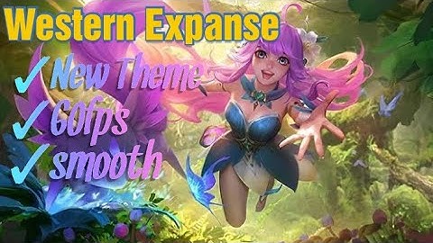 Terbaru config ML map western expanse | summer paradise | 60 fps | lastest update floryn