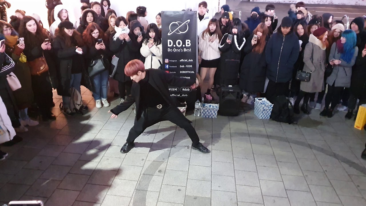 디오비(D.O.B)-이태영(LeeTaeYoung)/ BOOMBOOM(붐붐) - SEVENTEEN(세븐틴)/2부-6/ 20191206 홍대버스킹