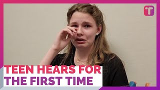 Emotional Moment Teen Hears For First Time With Cochlear Implants