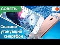 Что делать, если телефон упал в воду | Советы comfy.ua