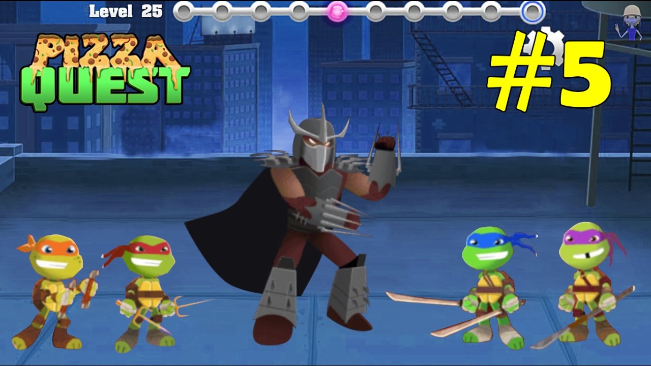 TMNT Pizza Quest gameplay Part 5 YouTube