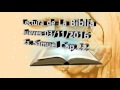 Lectura de La Biblia, Jueves 03/11/16; 2a. Samuel Cap.22