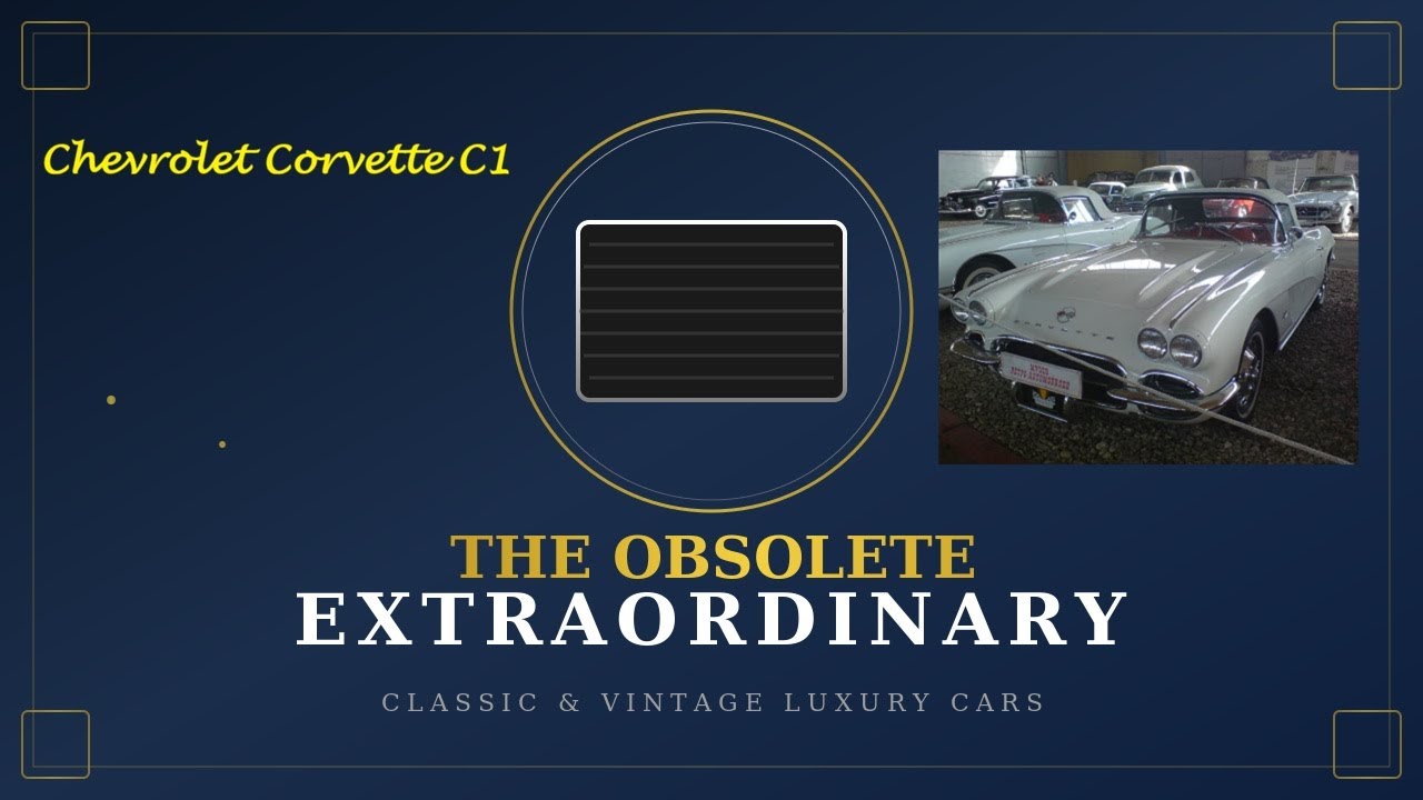 Chevrolet Corvette C1 Complete History | Classic Sports Cars Series