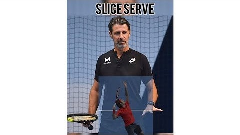 Slice Serve like Roger Federer Technique by Patrick Mouratoglou !!
