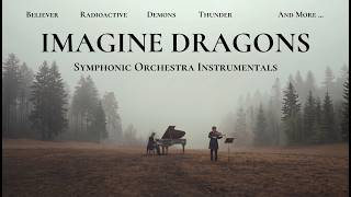 Imagine Dragons - Symphonic Orchestra Instrumentals Cover | For Work & Study | No Vocals | 1 HOUR