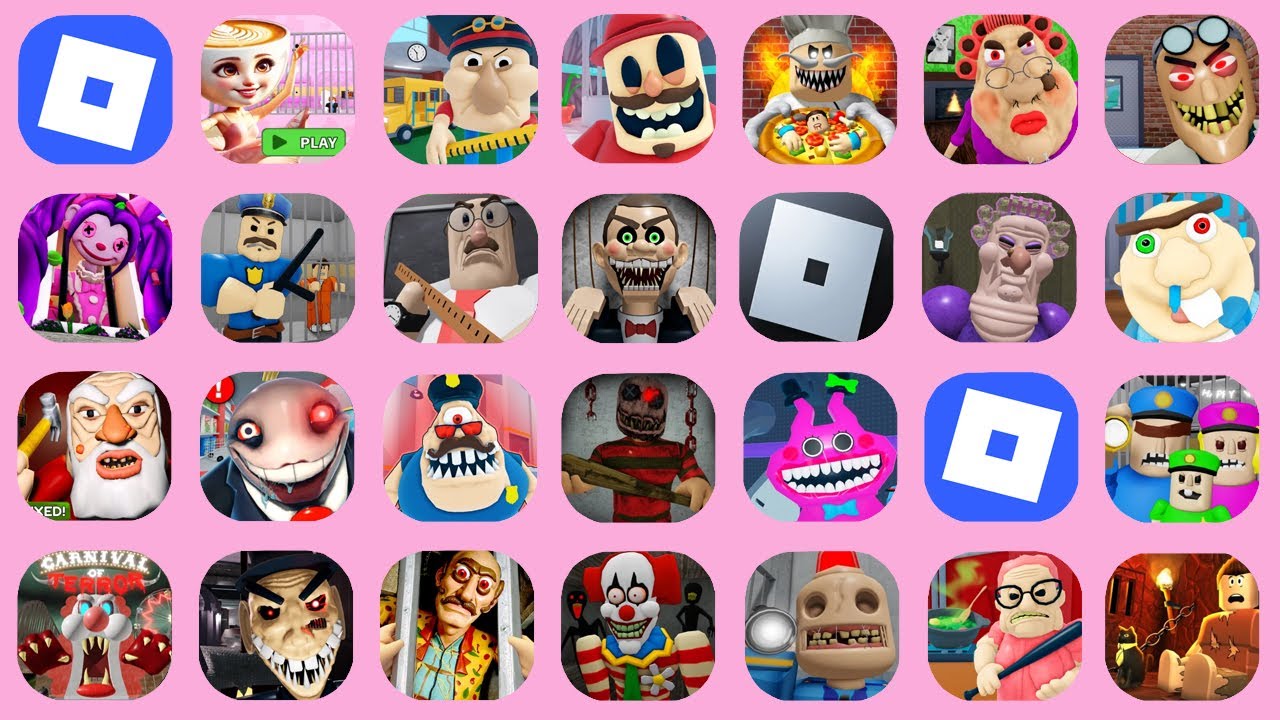 ROBLOX, BALLERINA CAPPUCCINA, EPIC SCHOOL ESCAPE!, Escape the Petshop!, Papa Pizza's Pizzeria!