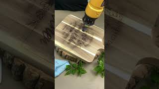 customize a cutting board for mother's day