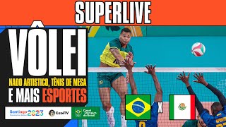 Thumbnail for SUPERLIVE: ESGRIMA, TÊNIS DE MESA, BASQUETE E MAIS ESPORTES | PAN-AMERICANO 2023 NA CAZÉTV